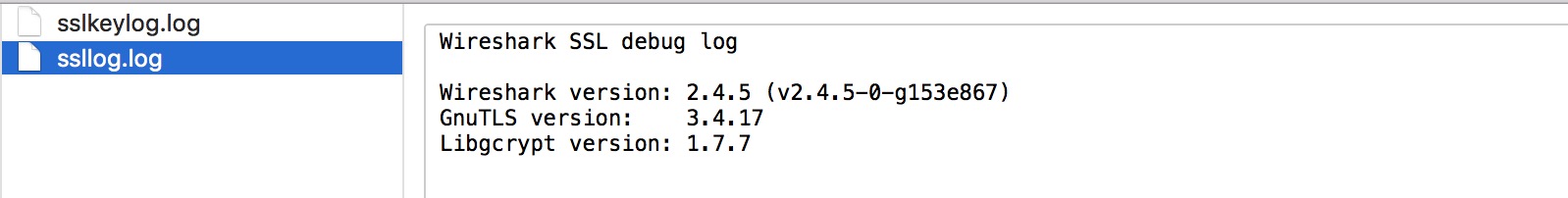 ssl log content